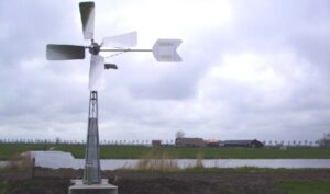 Waterwindmolentje zorgt voor juist waterpeil (Hart van Lansingerland)