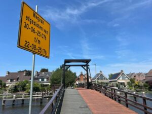 Onderhoud brug verlaat door communicatieblunder, toch boodjesvaren deze zomer!