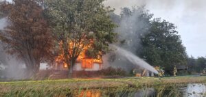 Tweede brand in twee dagen aan de Spiegeldijk in Bleiswijk