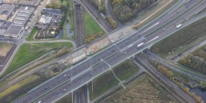 Landscheiding en fietspad Zwarteweg afgesloten door werkzaamheden